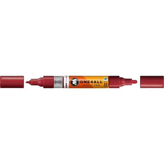 Molotow One4All Acrylic Twin Marker - Burgundy