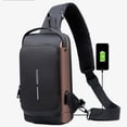 thumbnail image 1 of Bolso de coche para hombre, bolso de pecho antirrobo con contraseña, bolso de hombro para hombre, bolso cruzado multifuncional informal, 1 of 5