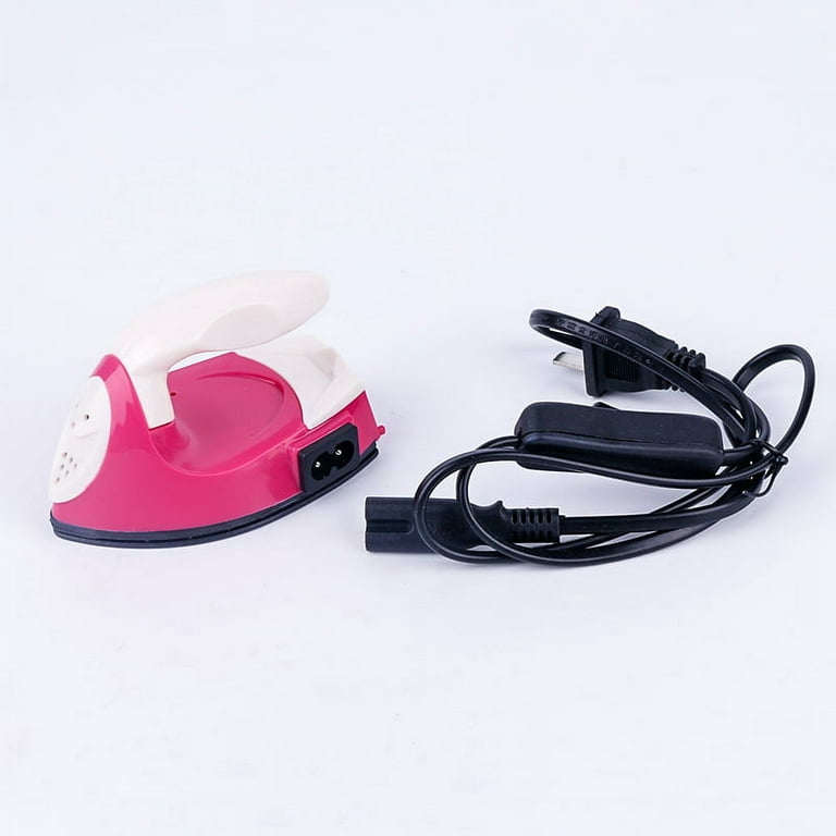 Mini Electric Iron Portable Travel Crafting Craft Clothes Sewing Supplies 