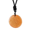 thumbnail image 3 of colgante Joyería Moda con cuerda tejida a mano ajustable Colgante Adorno en forma de lágrima para regalo de cumpleaños Día de la madre Día de S Naranja Fernando Collar colgante, 3 of 8