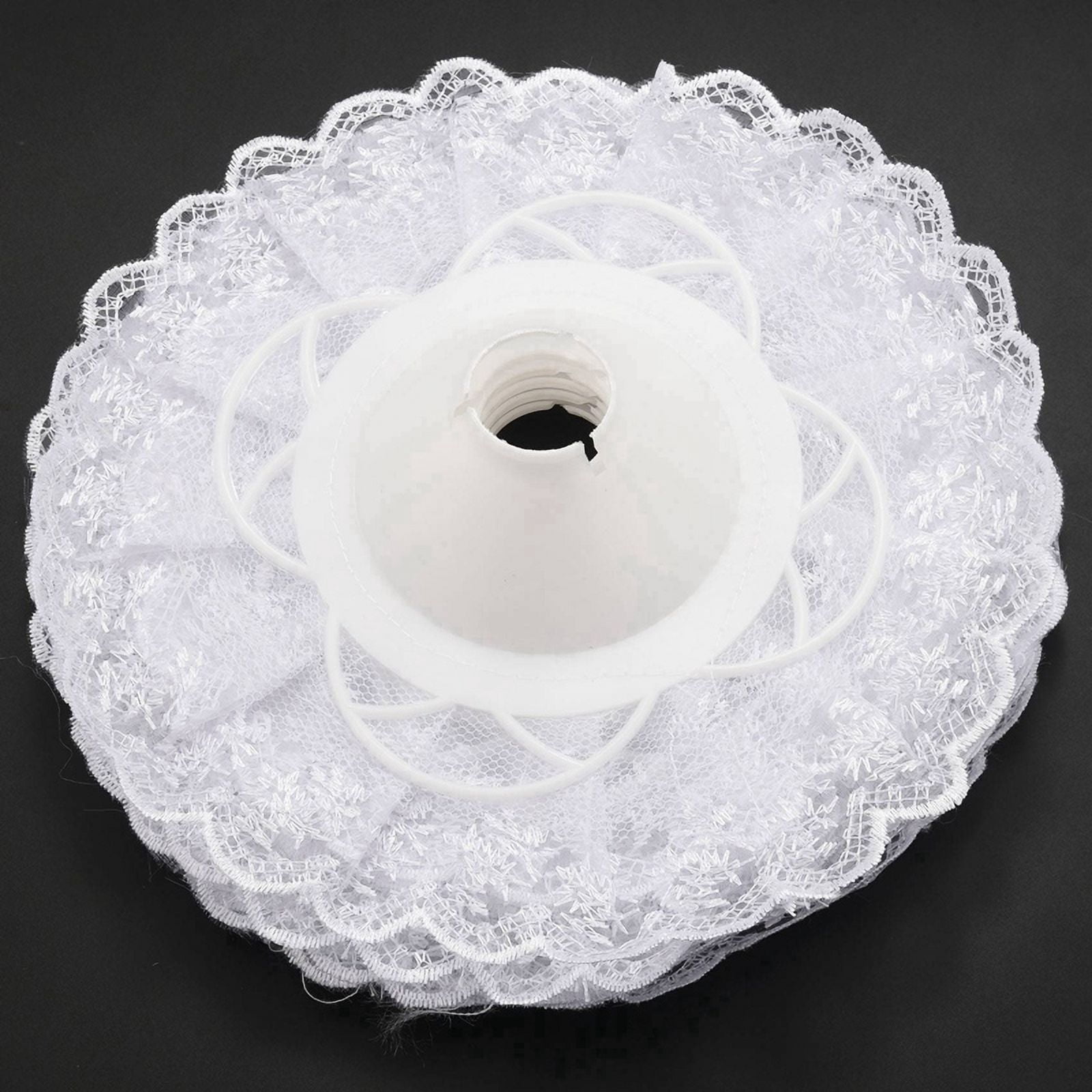 30Pcs Lace Bouquet Collar, DIY Bouquet Holder Wedding Bridal Bouquet Collar White Lace Decoration Bouquet Holder