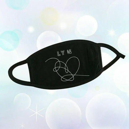 Fancyleo Mouth Mask Bangtan Boys Love Yourself Dust Cotton Mouth-muffle Mask Trendy