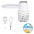 thumbnail image 2 of Batidora De Mano Eléctrica Inalámbrica, Batidora De Mano Recargable Usb De 3 Velocidades Para Alimentos Para Bebés, Batidora Eléctrica Portátil Mini Batidora De Mano Inalámbrica Para Batidor De H, 2 of 5