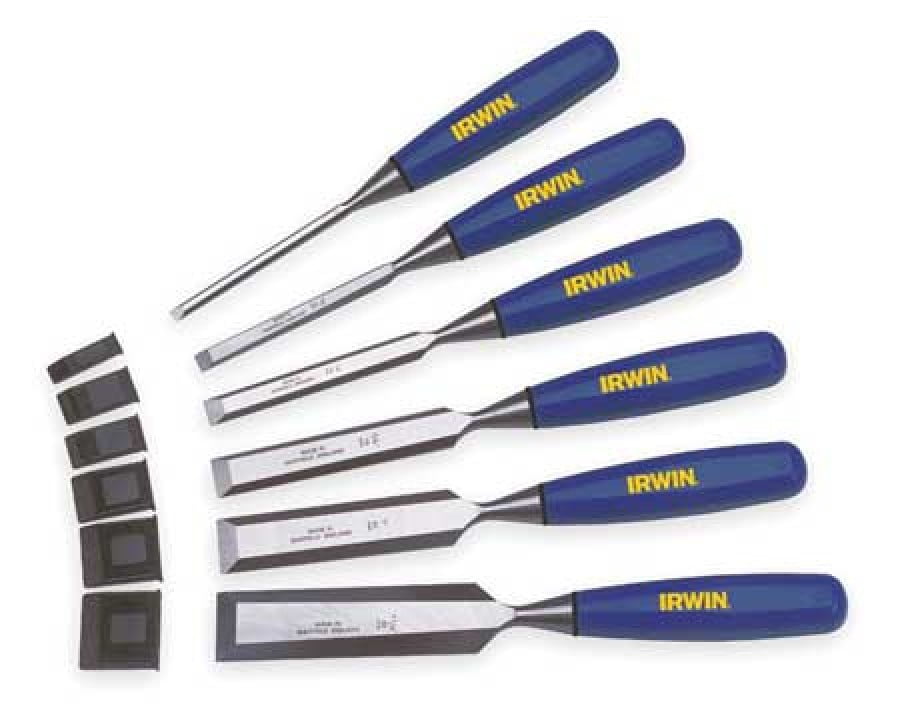 IRWIN MARPLES M444SB6N Wood Chisel Set,6 PC,1/4 To 1 In Tip Walmart