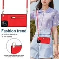 thumbnail image 5 of Wallet Case for  PU Zipper Wallet Smartphone Case with Card Holder & Shoulder Strap, 5 of 5