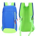 thumbnail image 2 of Mochila de viaje Anmeilu de 10L, bolsa de escalada, mochila pequeña para acampar al aire libre, mochila escolar (azul + verde), 2 of 8