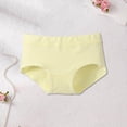 thumbnail image 5 of oelaio Girls Soft Panties Toddler Girls Cotton Underwear Comfortable Breathable Briefs Yellow 1-3 Years, 5 of 7