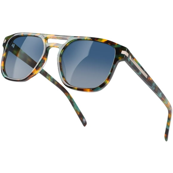 Gafas de Sol BIRCEN Polarizadas UV400 de Acetato Retro para Hombres y Mujeres