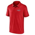 thumbnail image 2 of Men's Logo Athletic Red Washington Capitals Unstoppable Polo, 2 of 3