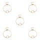 thumbnail image 3 of Tobillera Universal Sonducket resistente elegante Oro 5piezas, 3 of 5