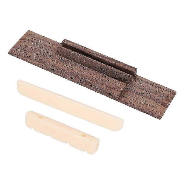 1 Set of Ukulele Bridge Ukulele Nut Ukulele Bridge Set Ukulele Accessories Supplies