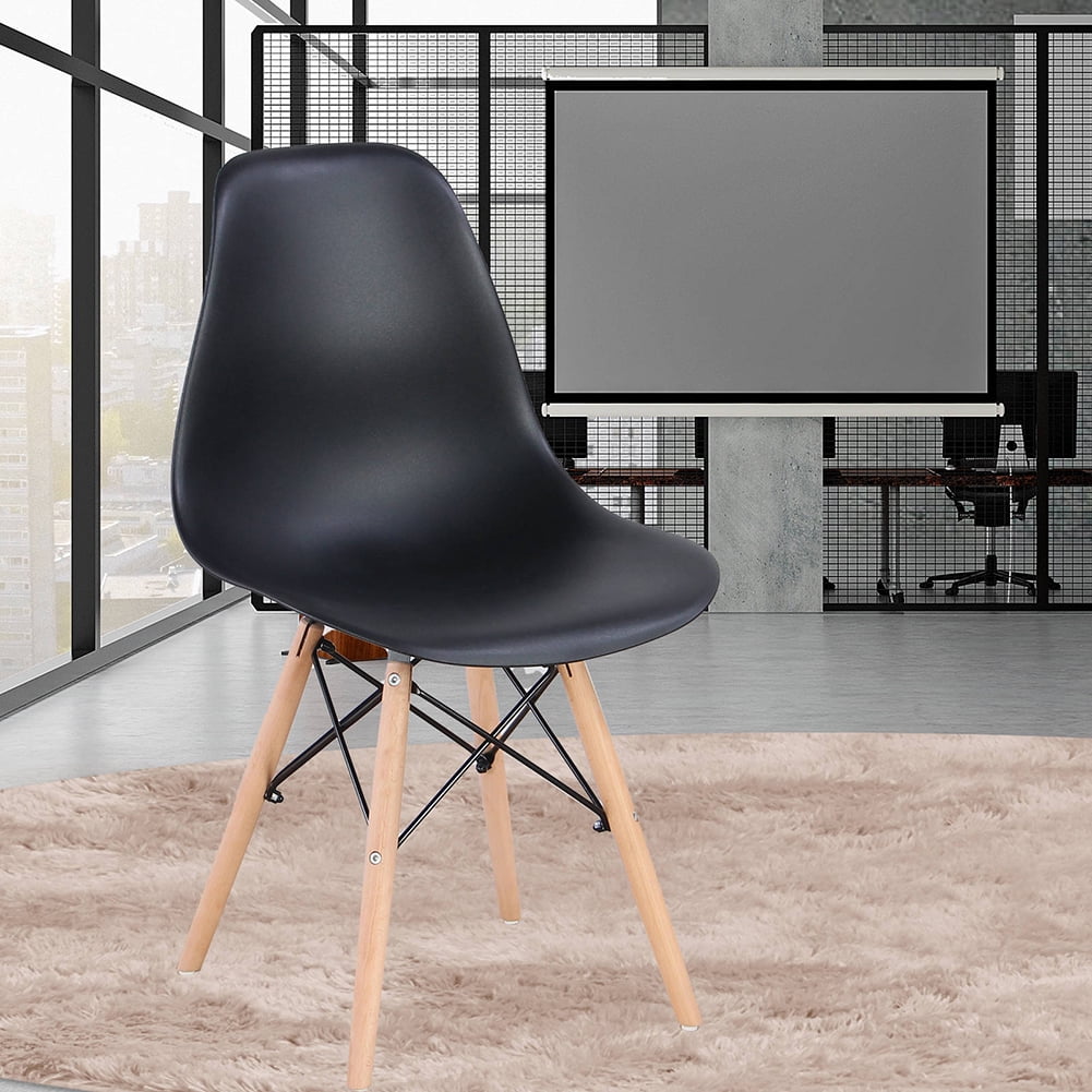 Kepooman 4 Pcs Dining Chair, Office Chair, Leisure Chair, Side Chairs for Kitchen, Dining Room and Living Room, Black Kepooman 4 Pcs Dining Chair, Office Chair, Leisure Chair, Side Chairs for Kitchen, Dining Room and Living Room, Black