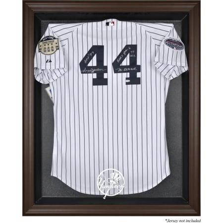 Framed Logo Jersey Display Case New York Yankees Fanatics Authentic Brown Framed Logo Jersey Display Case - No Size ()