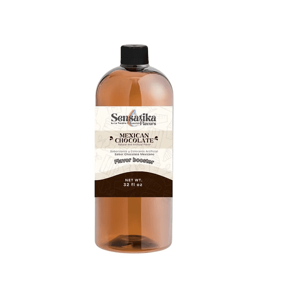 Mexican Chocolate N&A Flavor Sensatika 32 fl oz - Natural and Artificial Food Flavor for coffee syrups, baking, ice cream and desserts