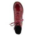 thumbnail image 3 of L’Artiste Marty Hand-Painted Leather Ankle Boots for Women – Cozy Flannel Lined Comfort Boot with Zipper Closure, 3 of 7