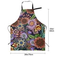 thumbnail image 2 of Kdxio Vintage Floral Apron with Pockets Adjustable Kitchen Aprons for Men Women Waterproof Aprons for Cooking,Drawing,Crafting, Baking Household Cleaning, 2 of 8