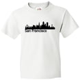 thumbnail image 3 of Inktastic San Francisco Skyline Youth T-Shirt, 3 of 5