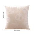 thumbnail image 2 of Thanksgiving Themed Pillow Cover 45X45Cm - Polyester Decorative Pillowcase For Sofa And Festive Decor, 2 of 7