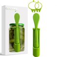 thumbnail image 2 of Fork Pack Tool Sets Fork For The Jar Kitchen Fork 304 Stainless Gifts Suitable For Olives Green, 2 of 8