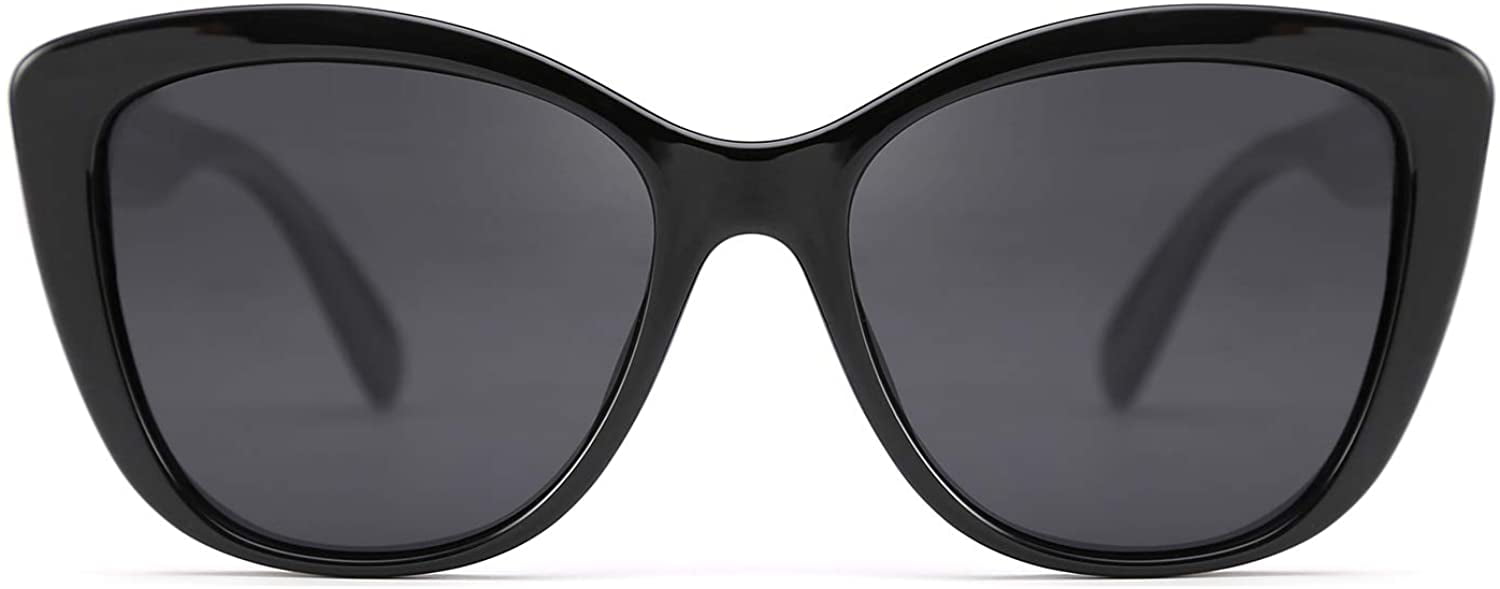 FEISEDY Classic Polarised Sunglasses Womens UV400 Protection Square Cateye Sunglasses for Women Men Shades B2451