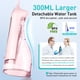 thumbnail image 3 of PTOOTP Irrigador bucal portátil , inalámbrico, recargable, eléctrico, con depósito de agua desmontable para el cuidado bucal., 3 of 7