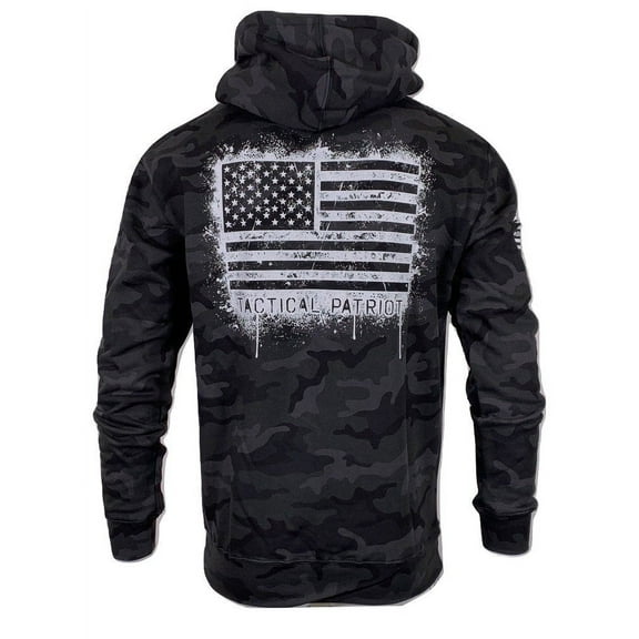 Howitzer Style Men's Hoodie Pullover TACTICAL PATRIOT Camo MFG