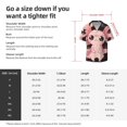 thumbnail image 5 of Fotbe Cute Axolotl Sakura Blossoms B Camisa Estampada de Manga Corta para Hombre, Casual de Verano, Estilo Playero, Sin Arrugas-Large, 5 of 5