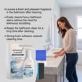 thumbnail image 4 of Powerful Limescale Remover Bathroom Cleaning Foam Spray for Tiles Glass Stainless Steel Shower Doors Faucets Sinks – Dissolves Hard Water Stains Soap Scum Calcium Deposits, Fresh Scent, 4 of 6