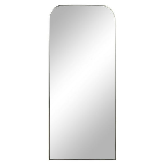 Renwil Samia 72" H x 30" W Wall Mirror, Grey