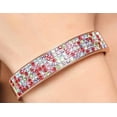 thumbnail image 2 of KATGI Fashion 18K Gold Plated Colorful Austrian Crystal Bracelet, 2 of 3