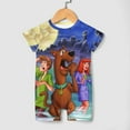 thumbnail image 4 of Scooby Doo Baby Boys Girls Rompers Short Sleeve One Piece Bodysuit Jumpsuits Infant Outfit Clothes 3-6M, 4 of 8