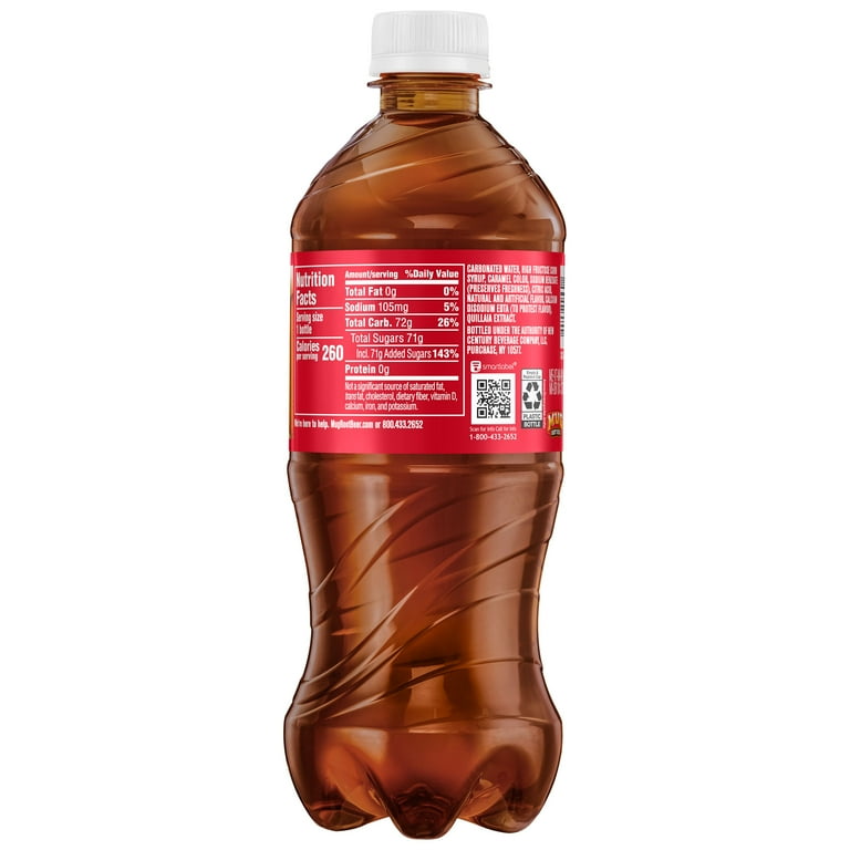 Mug Caffeine-Free Root Beer Soda Pop, 20 fl oz Bottle