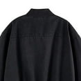 thumbnail image 4 of Ceisia Men's casual solid color warm zipper jacket pocket long Gift sleeve outerwear, 4 of 7