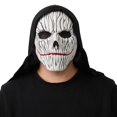 thumbnail image 1 of Face Cover Con Black Turban Halloween Props Demon Face Covering Para Halloween Carnival Masquerade Methold HA046568-02, 1 of 6