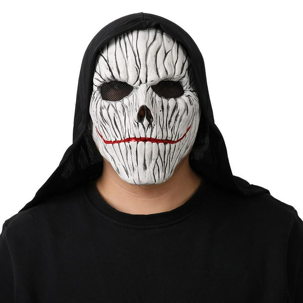 Face Cover Con Black Turban Halloween Props Demon Face Covering Para Halloween Carnival Masquerade Yuarrent HA046568-02