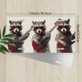 thumbnail image 2 of Guitar playing Raccoons Front License Plate, Metal License Plate, Funny Standard Plates Personalized Novelty Decorative For Men/Women/Boys/Girls Car 6×12 Inch, 2 of 6