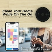 iHome AutoVac Nova S1 Pro Robot Vacuum — LIDAR Smart Mapping, Self-Empty Base, 150-Min Runtime & Strong Suction for Hard Floors & Carpet