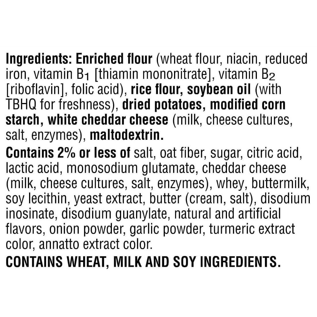 Cheez-It Snap'd Sharp White Cheddar Cheese Crackers 7.5 oz - Pack of 2