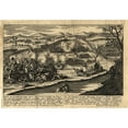 thumbnail image 2 of Vintage Maps 18x14 Black Modern Framed Museum Art Print Titled - Battle of Brandywine Pictorial 1777, 2 of 4