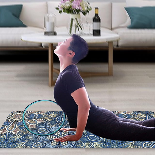 Esterilla de yoga DYNWAVEMX antideslizante grande y cómoda Estilo C