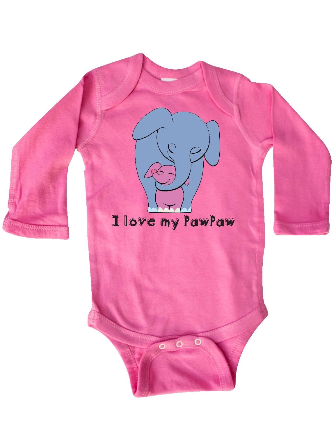 inktastic Youre Going to Be a Pawpaw Blue Long Sleeve Creeper