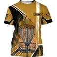 thumbnail image 3 of Personalized Disc Golf T-Shirt 3D All Over Printing S-5XL, Disc Golf Shirts for Men, Mens Disc Golf Tee Shirt (Purple, M), 3 of 8