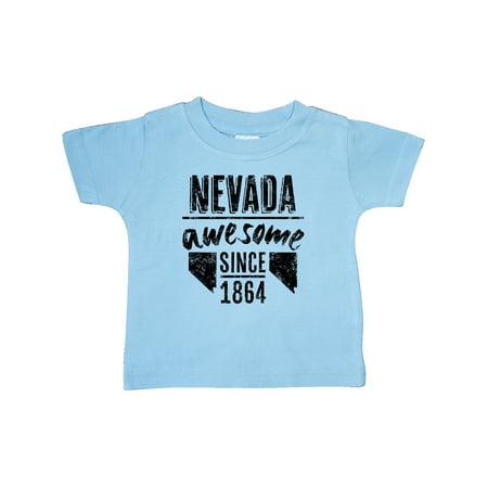 

Inktastic Nevada Awesome Since 1864 Gift Baby Boy or Baby Girl T-Shirt