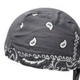 thumbnail image 5 of Sombreros de para Bandana Beanie Soft gris oscuro Soledad Sombreros de pirata ciclista, 5 of 5
