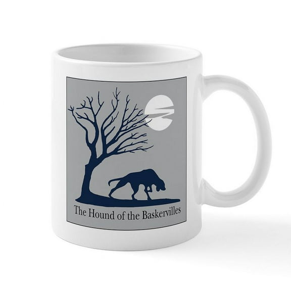 CafePress - Hound Of The Baskervilles Mug - 11 oz Ceramic Mug - Novelty Coffee Tea Cup