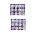 thumbnail image 2 of 24ct Large Christmas Balls Ornaments,60mm/2.36 in Shatterproof Plastic Decorative Xmas Tree Ornaments, Assorted Christmas Ball Ornaments for Wedding Mothers Day Party Decorations (Pink), 2 of 2