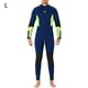 thumbnail image 2 of Traje de buceo de neopreno traje de baño espesado impermeable 5 mm espalda con cremallera de snorkeling deportes de agua Manténgase caliente para nadar hombre surf, mar azul marino Advancent OD019356-21, 2 of 7