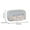 🔥 Light Blue_Hot#10601, variant on Woven Fabric Pencil Case | Large Capacity 100 Pens | Multi-Compartment, Washable Organizer | Zipper Closure, 21x10x13 cm | Stationery, Cosmetics, Electronics Storage Bag