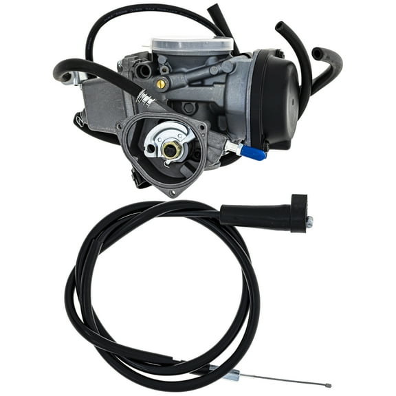 Niche Carburetor Throttle Cable Kit for Kawasaki KFX400 15003-S021 54012-S007 MK1008185