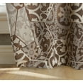 thumbnail image 3 of Sun Zero 2-pack Cora Medallion Jacquard Blackout Grommet Curtain Panel Pair, 72" x 63", 3 of 7